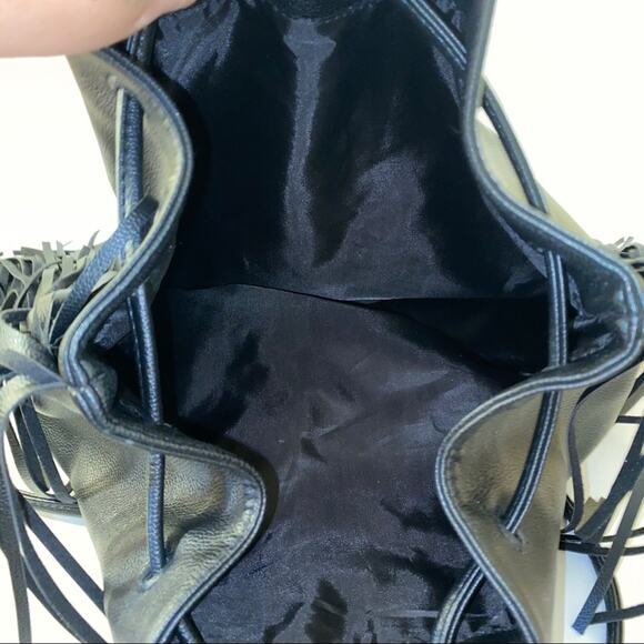 VICTORIAS SECRET fringe vegan leather backpack - Picture 6 of 6